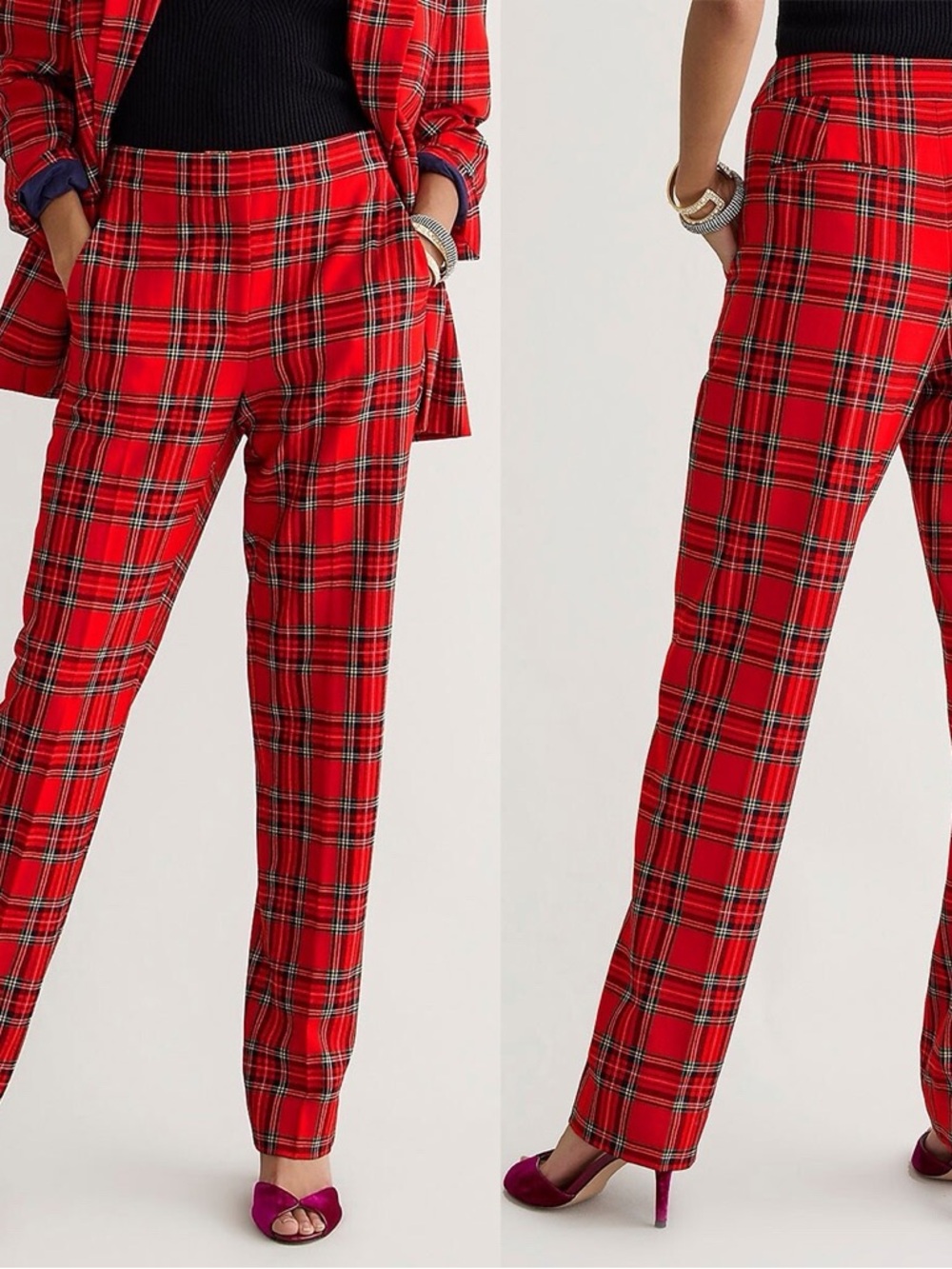 NWT J. Crew Kate tartan pants